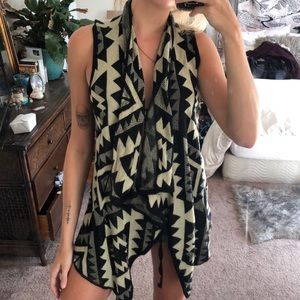 Long tribal tank top shall